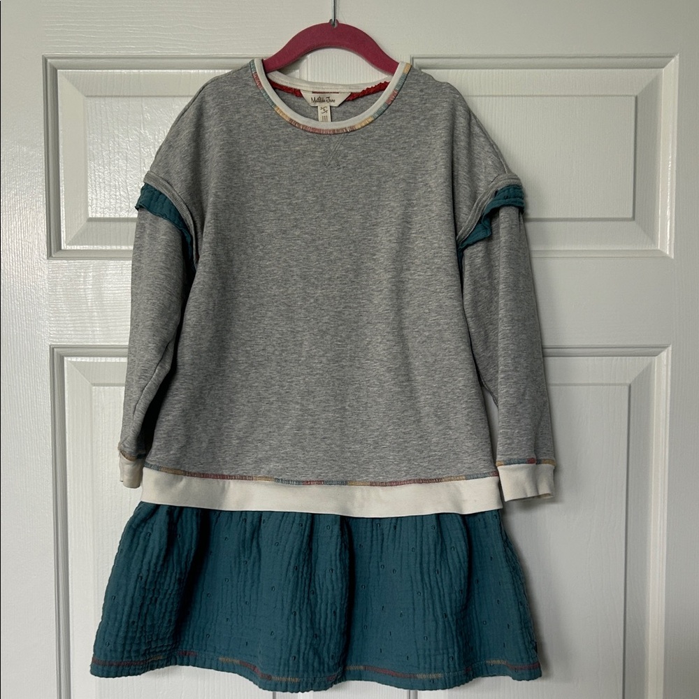 Matilda Jane - Size 8 Just Imagine Mila Girls Sweatshirt Dress